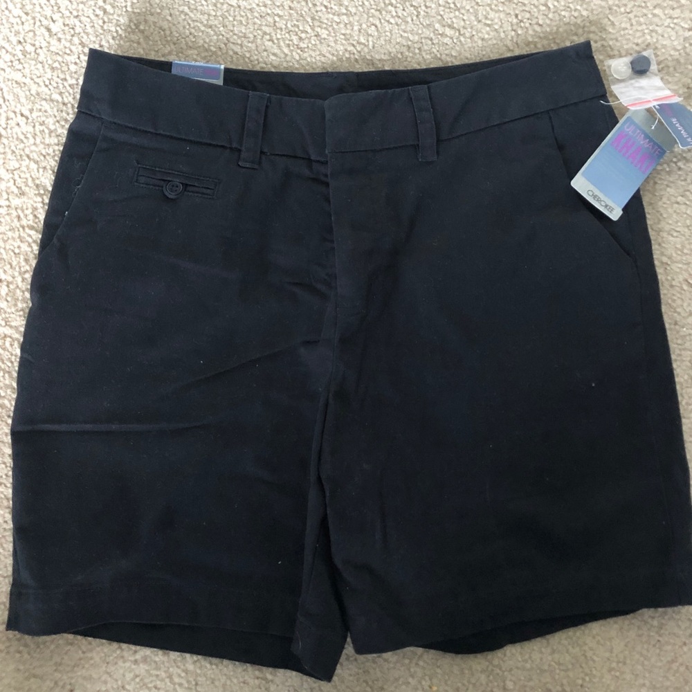 Cherokee Women's Navy Blue Shorts - Size 6 - NWT